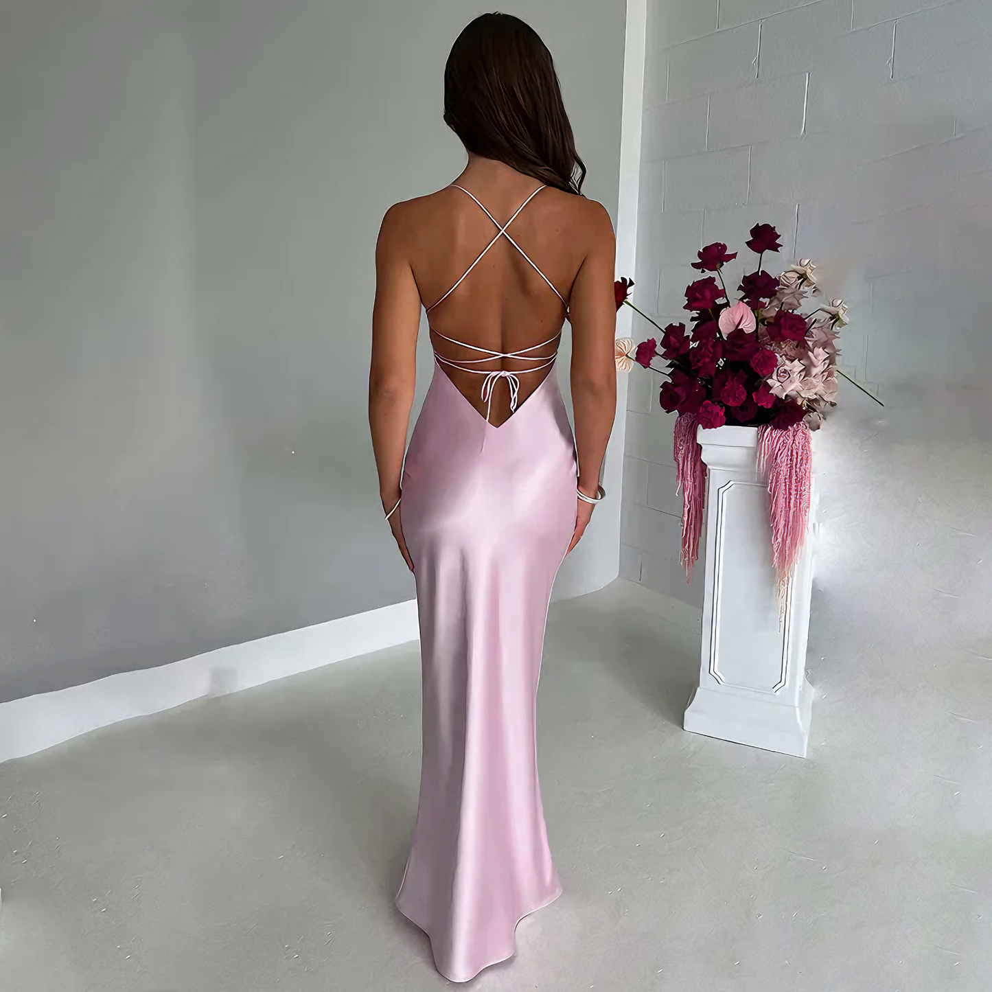 Allure Backless Dress
