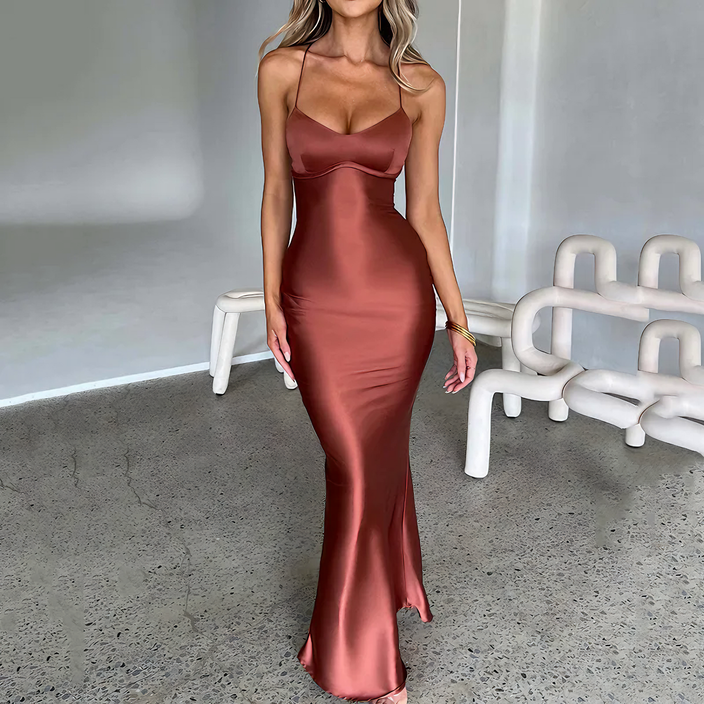 Allure Backless Dress